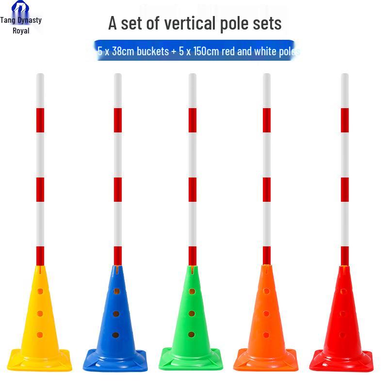 Football Training Slalom Poles Set