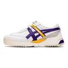 ONITSUKA TIGER Delegation Ex Odporne na poślizg Trwałe Niskie Buty Skate Unisex Biało-Fioletowe 1183A559-103
