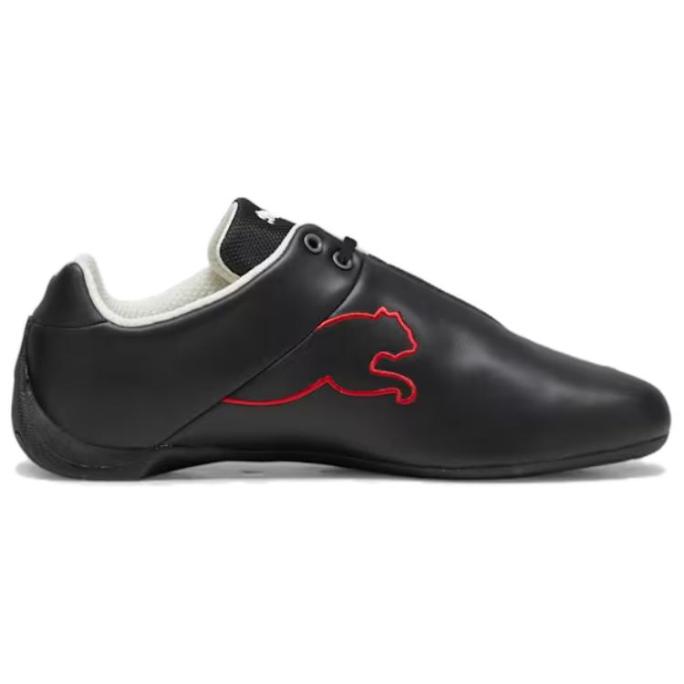 Puma Scuderia Ferrari Cómodos Versátiles Duraderos de Caña Baja Estilo de Vida Zapatos Casuales Unisex Zapatos Casuales Negro Rojo 308585-01