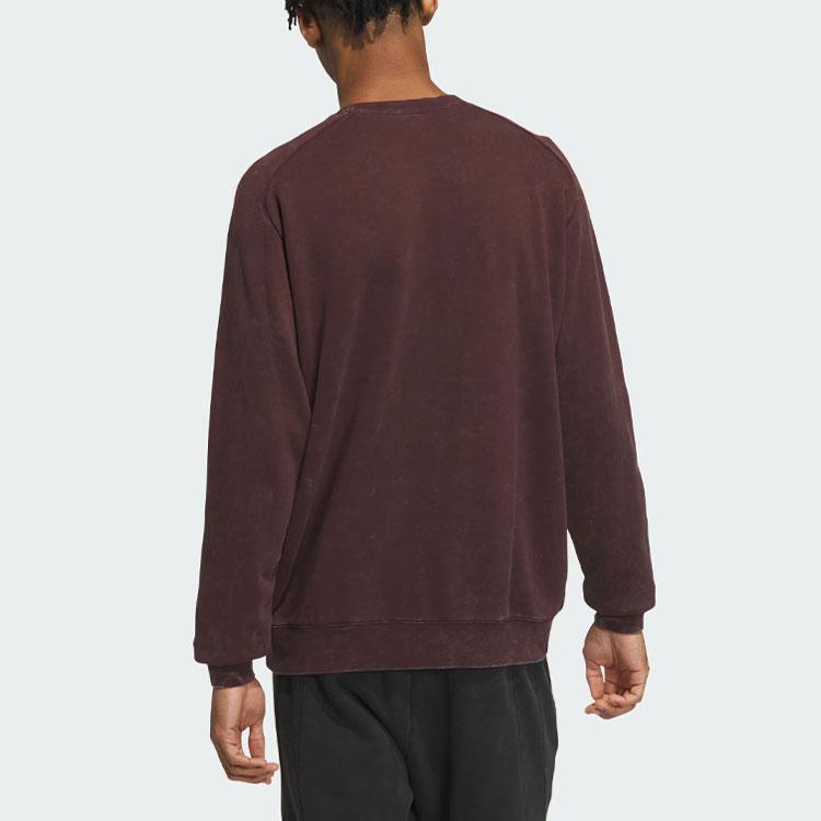 Adidas Wuji Dye Crew Sweatshirt Men Sweatshirt Dark-Grey-Brown IS0454