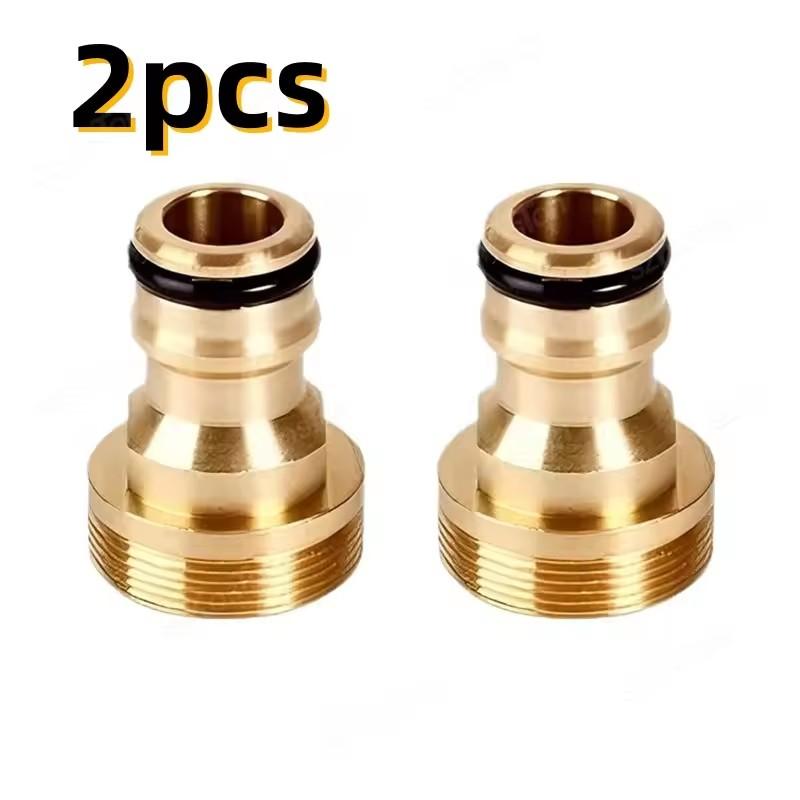 1/2/5PCS Universal Brass Tap Kitchen Adapters Faucet Watering Garden Tools Tap Connector Mixer Hose Adaptor Basin Fitting