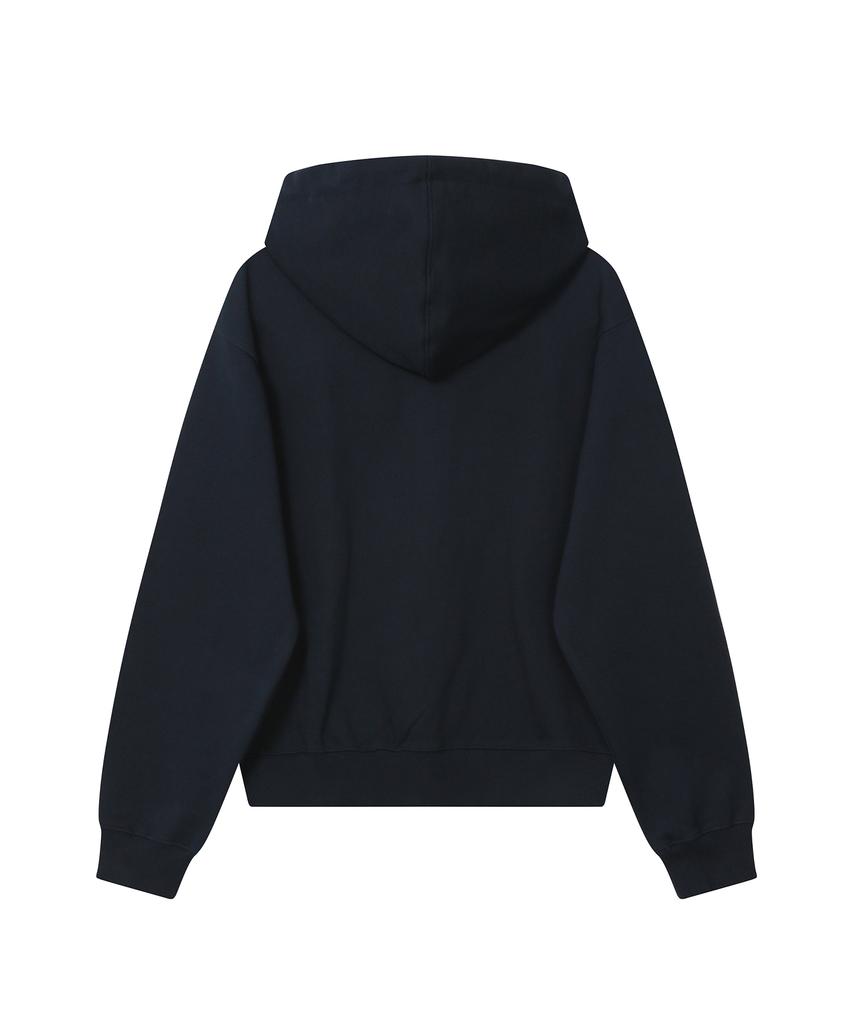 Bauf Star Symbol Zip-Up Hoodie [Navy]