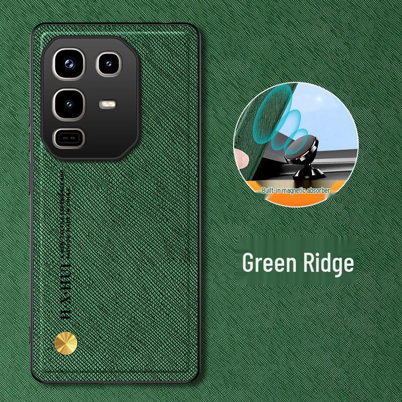 Infinix HOT60 Pro/Tecno Spark GO Leather Texture Drop-Proof Phone Case