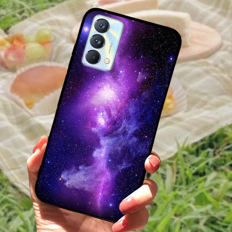 Für Realme GT Master Edition Hülle Marmor bemaltes Cover Weiches Silikon Stoßfeste Handyhülle Für Realme GT Master Hülle Bumper