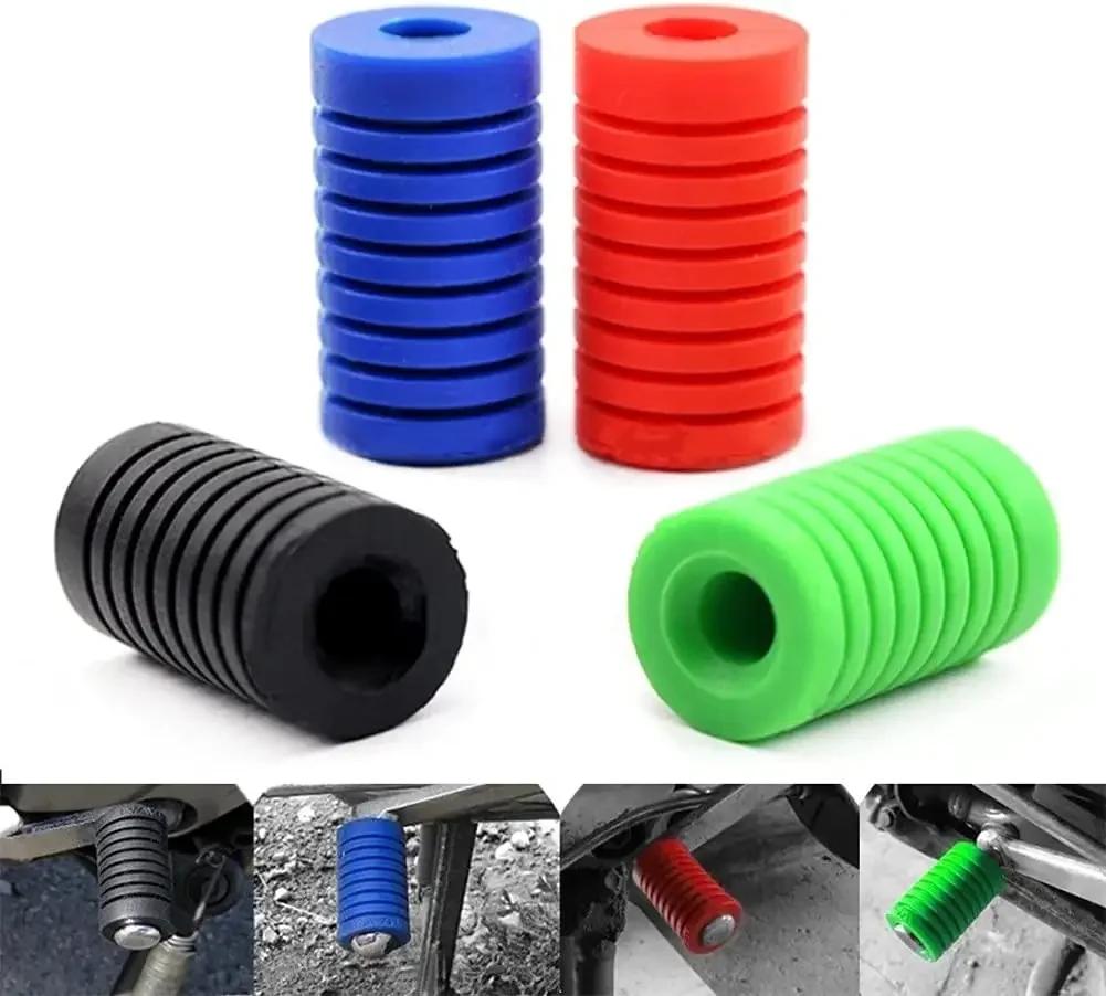 Motorcycle Shift Lever Rubber Universal 8mm Diameter Motorcycle Rubber Gear Lever Pedal for Yamaha Suzuki Kawasaki Honda