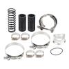 Air Intake Turbocharge Pipe Kit 50MM Pressure Relief Valve For BMW N54 E82 E88 E90 E92 135i 335i Car Engine Parts
