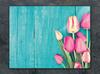 SZKLANA DESKA DO KROJENIA 52x40 TULIPANY