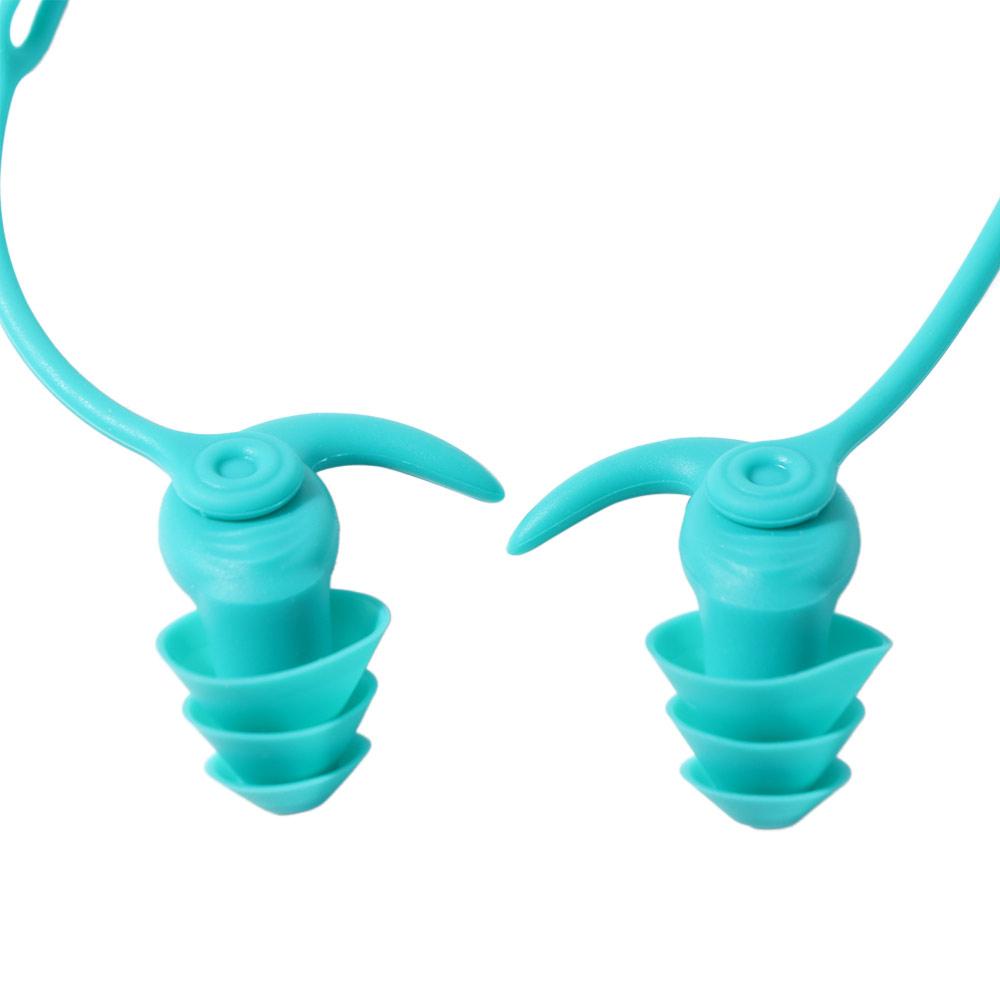 1 Pair Comfort Corded Ear Plug Waterproof Waterproof Earplug Swimming Earplugs  Outdoor Water Sports