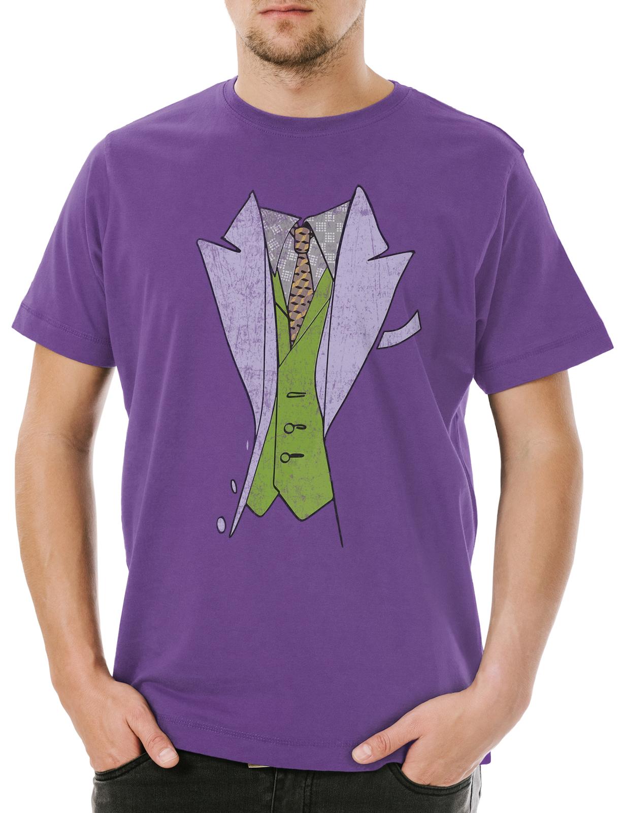 The Joker Suit Men s T-Shirt Mens Womens Tees Top Why So Dark Serious Gotham Logo Riddler Batman XL