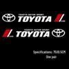 Y-194: Reflective Pinstripe Stickers for Toyota Car Body Decoration and Modification