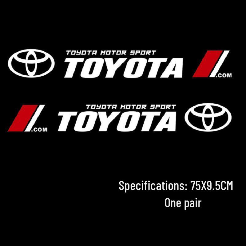 Y-194: Reflective Pinstripe Stickers for Toyota Car Body Decoration and Modification