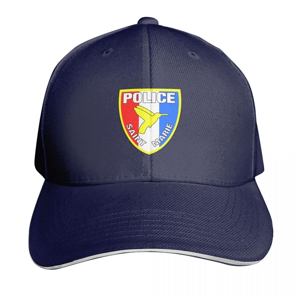 Saint Marie Police Baseball Cap Christmas Hat Trucker Cap Snap Back Hat Luxury Brand Womens Unisexs