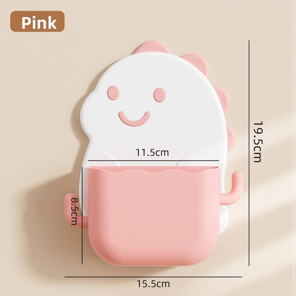 Pp Material Wall Mounted Storage Box With Compartments For Kitchen And Bathroom