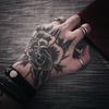 Tattoo Sticker Set: Finger, Full Hand, Back, and Arm Simulation Tattoos
