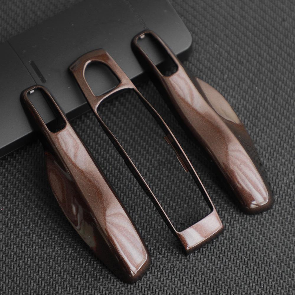 Ensemble de coques de clé télécommande intelligente pour Porsche Panamera Spyder Carrera Macan Boxster Cayman Cayenne 911 970 981 991