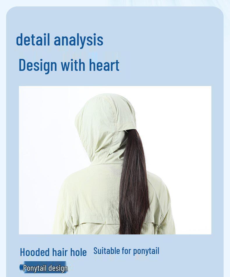2026 Breathable Hooded UV Protection Summer Jacket for Couples