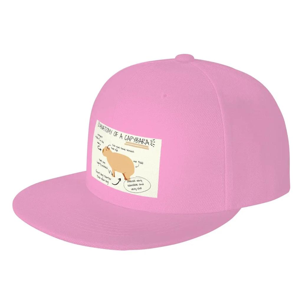 Unisex Baseball Hats Capybara Animal Pattern Outdoor Streetwear Summer Sports Baseball Caps Hip Hop Cap Casquette