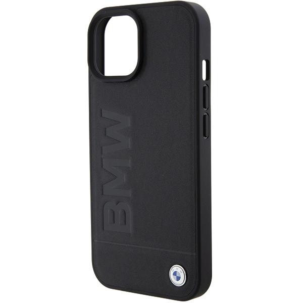 BMW Bmhcp15Ssllbk Iphone 15 / 14 / 13 6.1 Czarny/Black Leather Hot Stamp