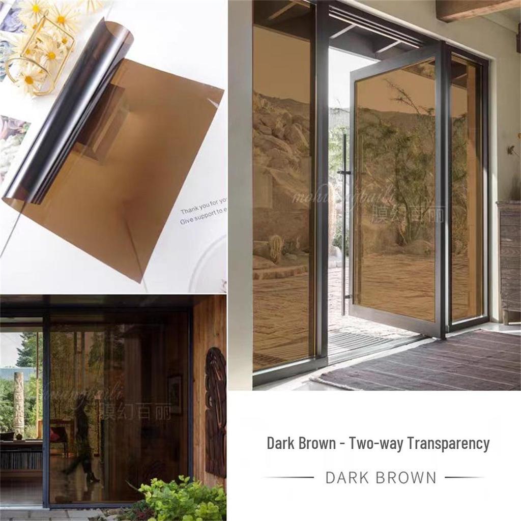 Jednokierunkowa elektrostatyczna folia przeciwsłoneczna z izolacją termiczną do szkła biurowego i balkonowego