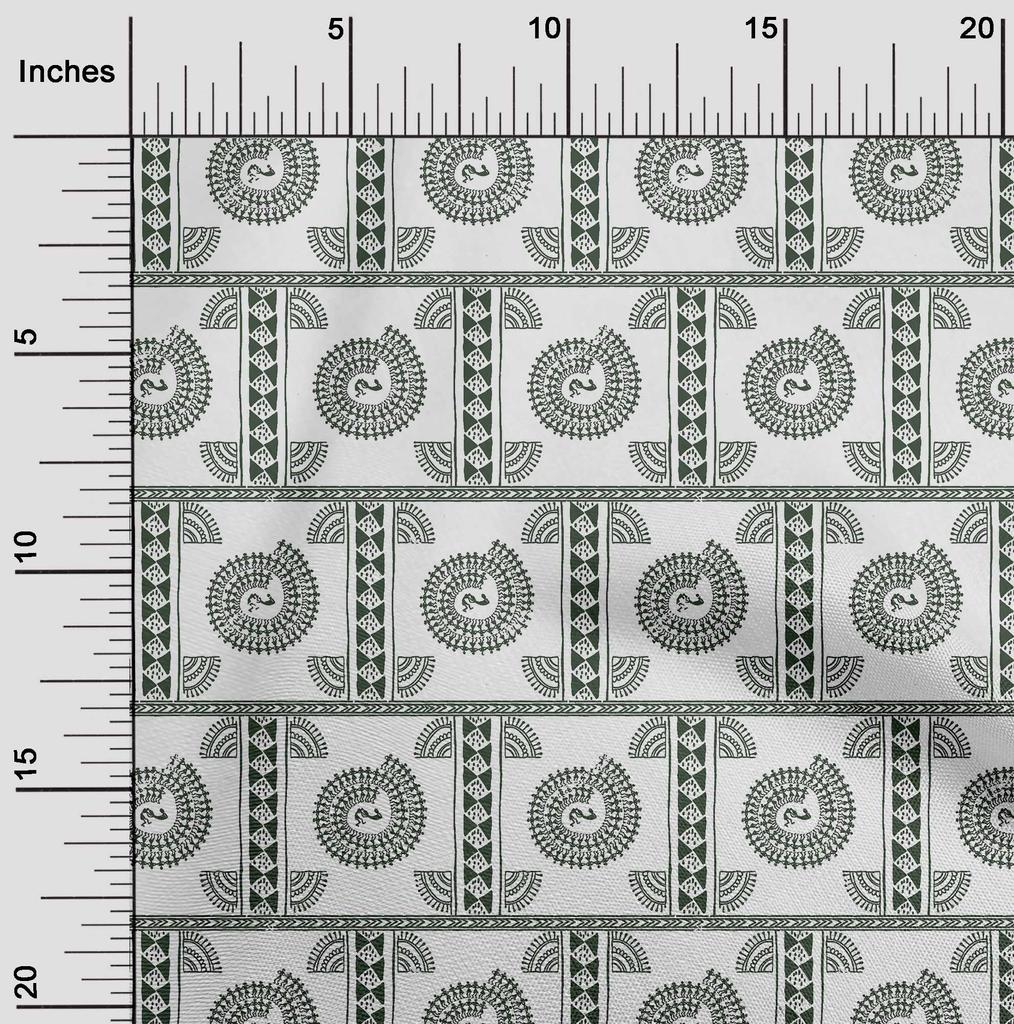 oneOone Baumwoll-Flex Schwarzer Stoff Asiatischer Blumenblock Quiltzubehör Druck Nähstoff pro Yard 40 Zoll