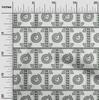 oneOone Baumwoll-Flex Schwarzer Stoff Asiatischer Blumenblock Quiltzubehör Druck Nähstoff pro Yard 40 Zoll