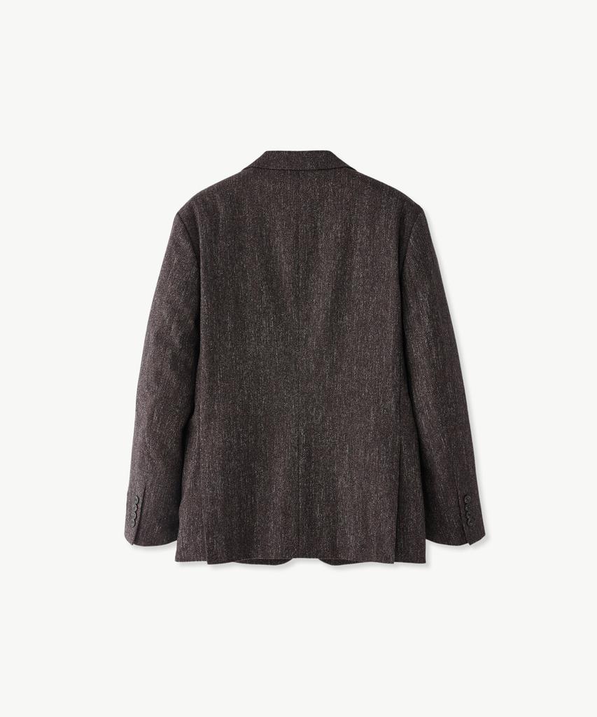 STCO Italy Marlane Two-Tone Wool Jacket Brown_Sjavd92Nsh
