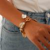 Irregular Shell OT Buckle Bracelet Necklace Female, Seaside Vacation Travel Accessories