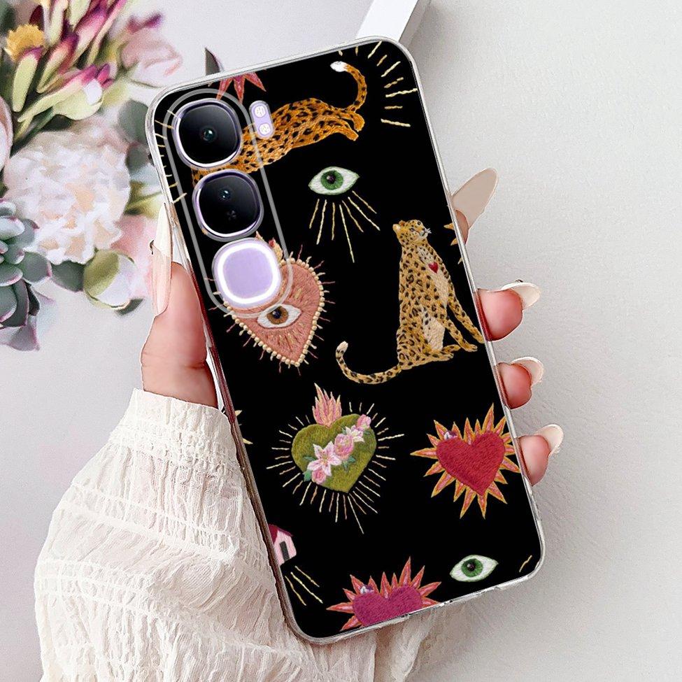 Clear For Vivo V40 Lite IDN Case 4G 5G Cute Cartoon Cool Luxury Funny Boys Girls Phone Case For vivo V40 Lite 5G IDN Back Cover