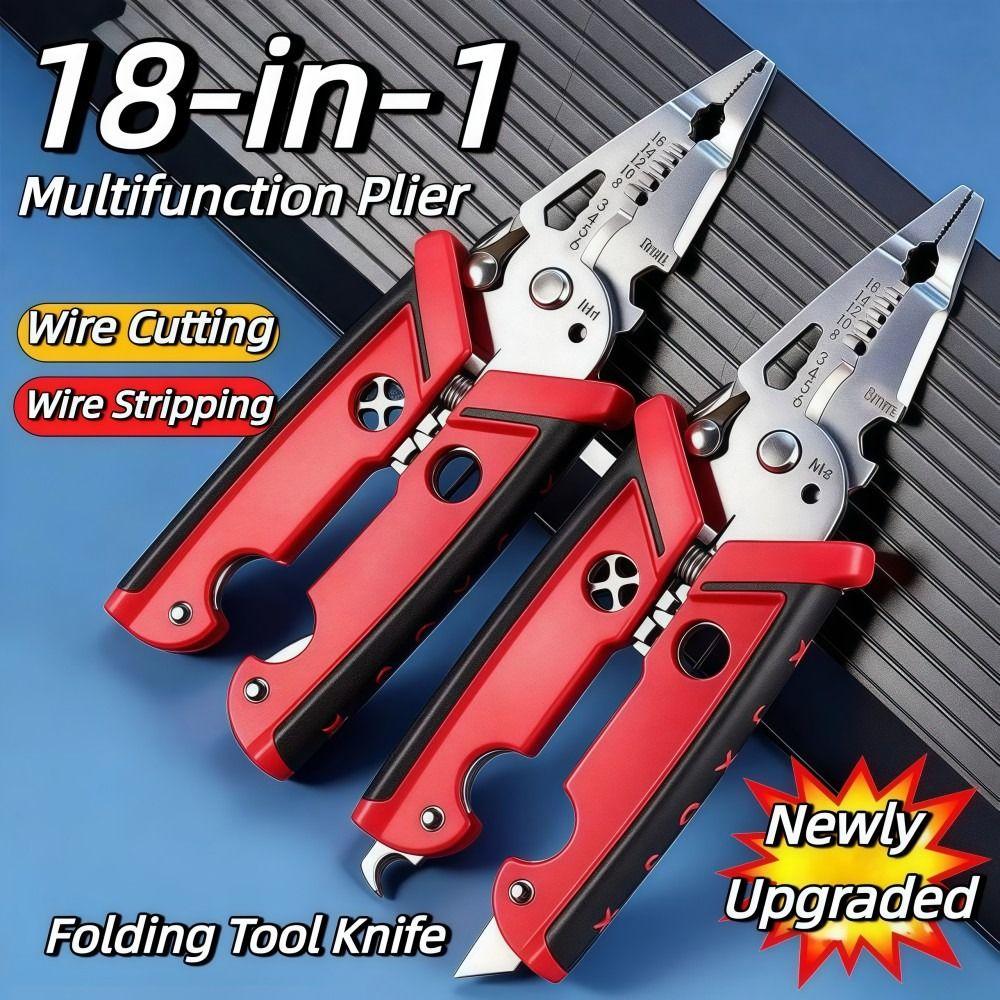 Wielofunkcyjne szczypce elektryczne Ręczne szczypce do rozdzielania Szczypce do zdejmowania izolacji Narzędzia elektryka