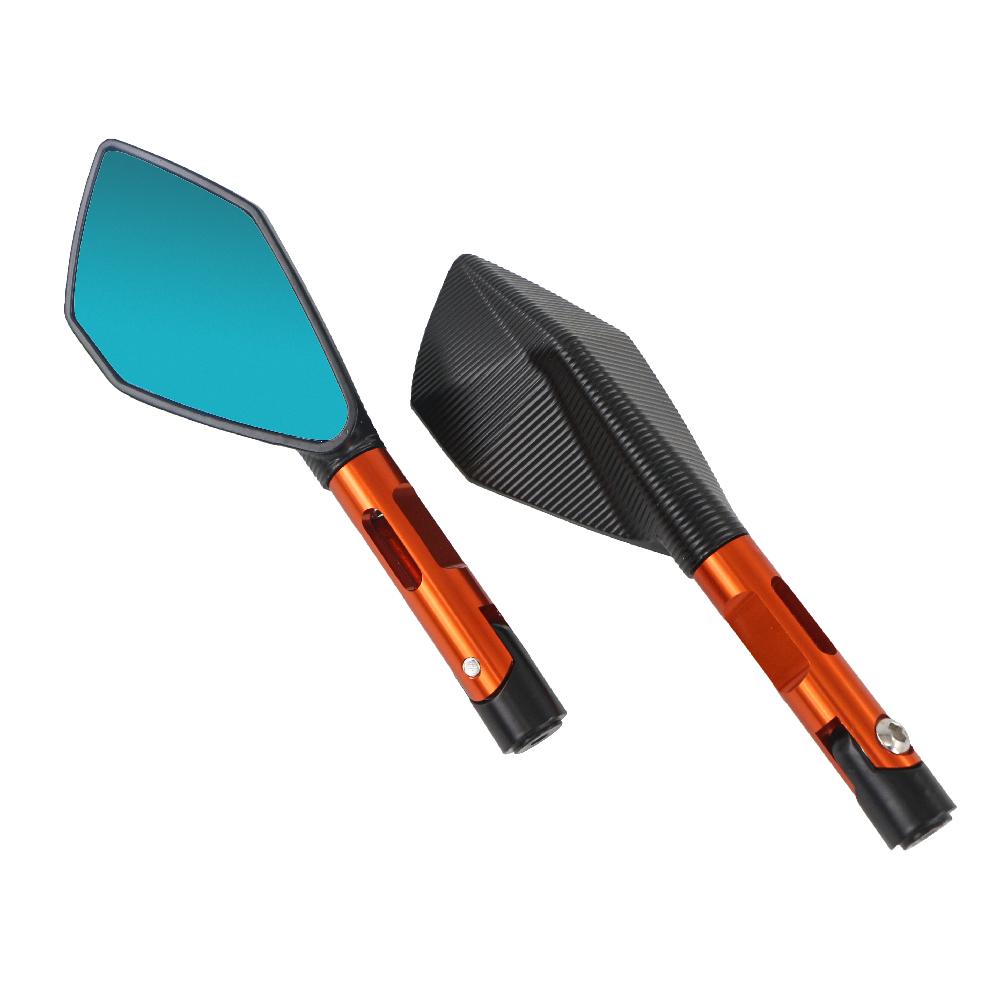 Příslušenství pro motocykly Hliníková zpětná zrcátka Boční zrcátko pro YAMAHA MT07 MT09 pro Honda CB650F pro Kawasaki Z900