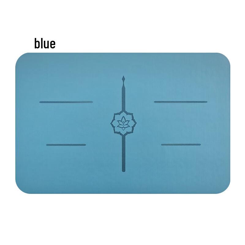 Portable Professional Yoga Mat with Posture Line