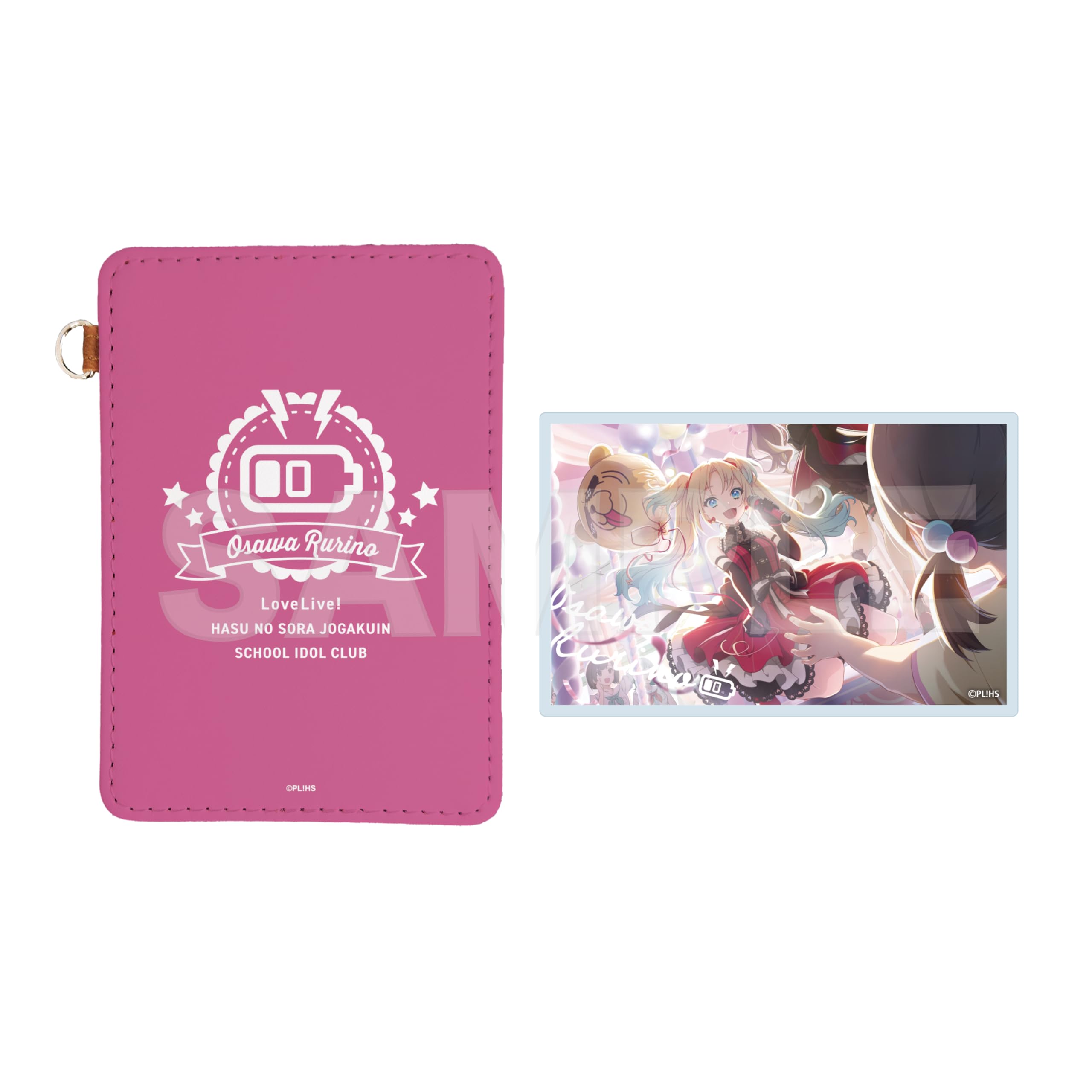

Love Live! Hasunozora Girls Academy School Idol Club Держатель для карт Осава Рурино + Набор прозрачных карт E