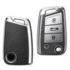 VW Dedicated Smart Key Case, Key Cover, Key Holder, Stylish, Textured, Luxury, Compatible with