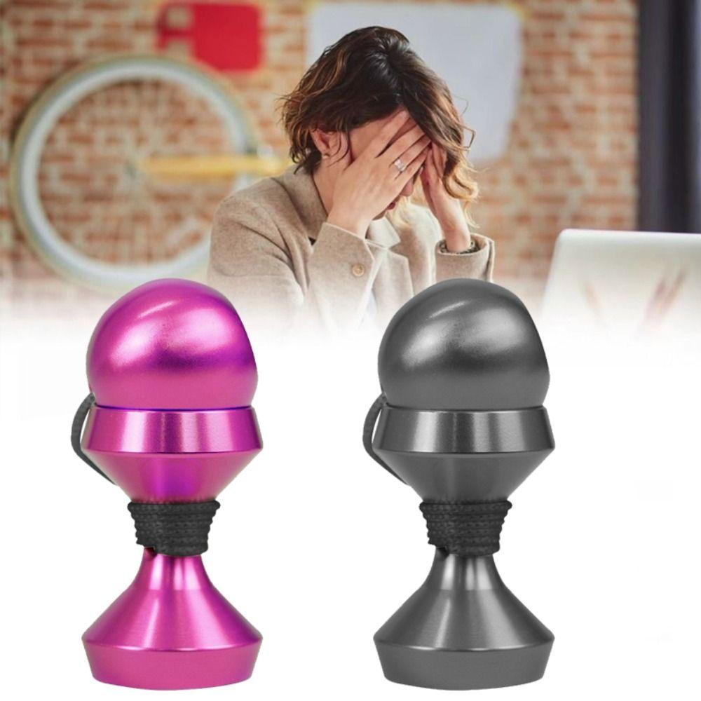 Aluminum Heavy Fidget Ball Sensory Spinner Fingertip Toy Metal Fingertip Ball  Adults Children