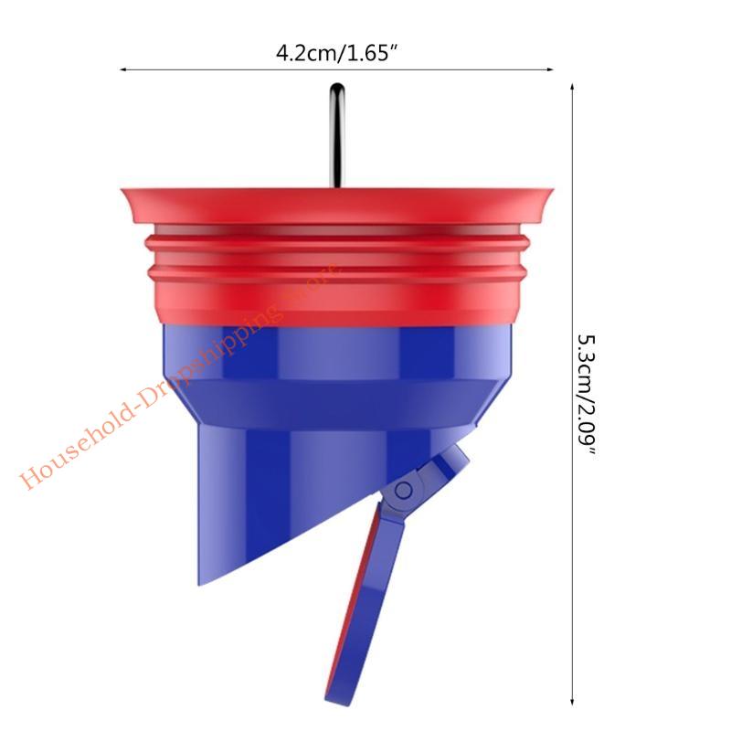 85AD Water Drain Filter Backflow Preventer Shower Floor Strainer Sewer Plug Trap for Bathroom Kitchen Sink Pipe