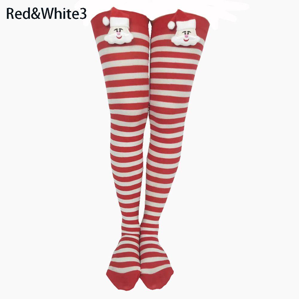 Bow Apparel Party Knee Socks Long Tube Stockings Christmas