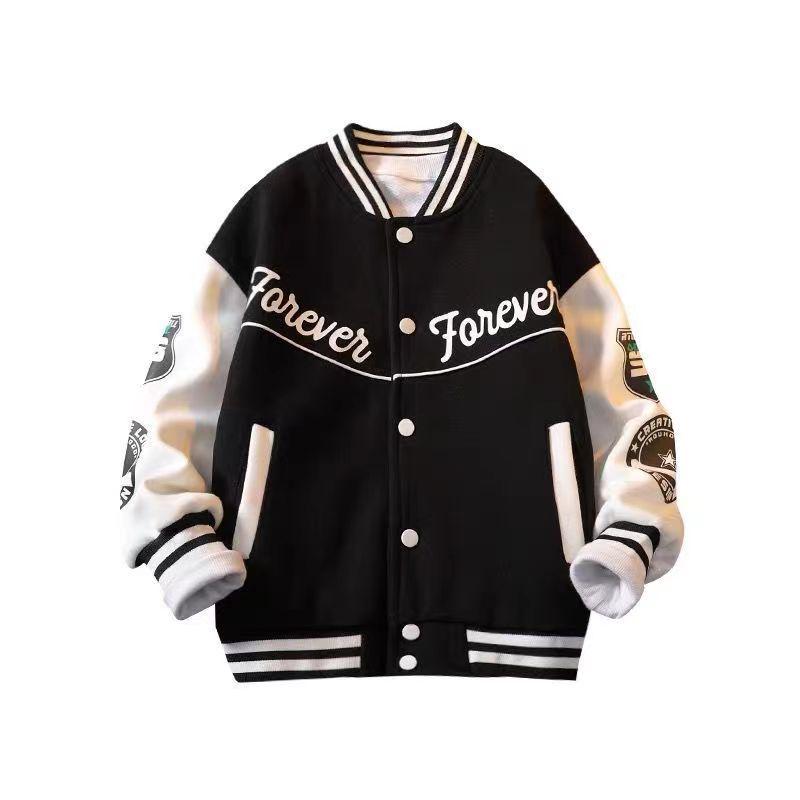 2025 Boys' Spring/Autumn Fashion Jacket - Stylish Baby Baseball Uniform Top