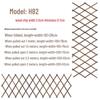 Expandable Garden Trellis with Preservative Wood for Climbing Plants