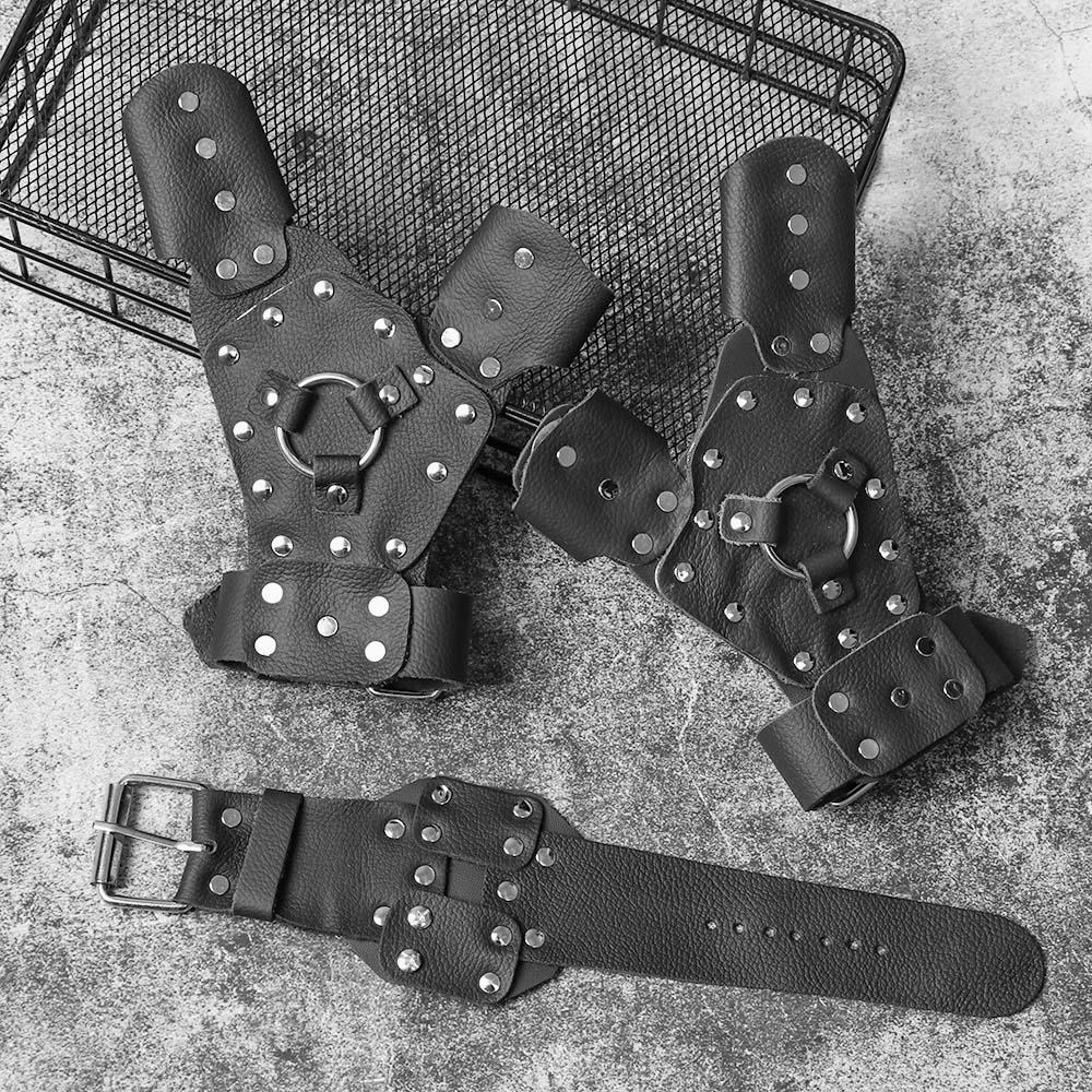 

Protective Accessories Wrist Support Archery Bow Protective Gloves Hand Glove Fishing Bracers Bracers чорний