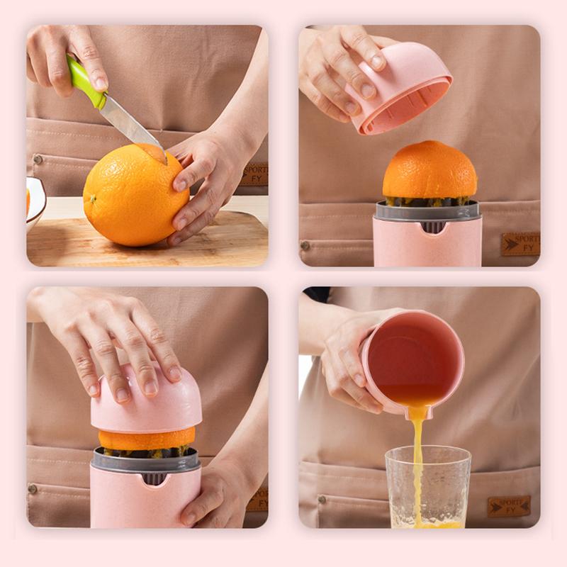 Citrus Juicer Press Kitchen Accessories Mini Portable Blender Manual Fruit Press Portable Juice Cup Vegetable Fruit Tools New