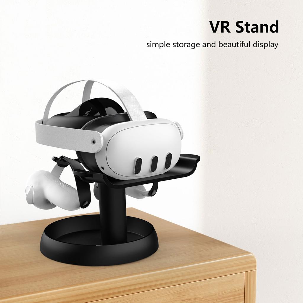 VR Display Stand VR Headset Holder Station for Meta Quest 3 VR Accessories