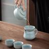 Su's Ru Kiln Ceramic Kung Fu Tea Set (10-Piece)