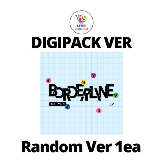 DIGIPACK Версия MONSTA X KIHYUN EP Альбом BORDERLINE No POB Random