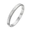 Exquisite Titanium Stainless Steel Bracelet with Irregular Inlaid Rhinestones - Starry Electroplated Design