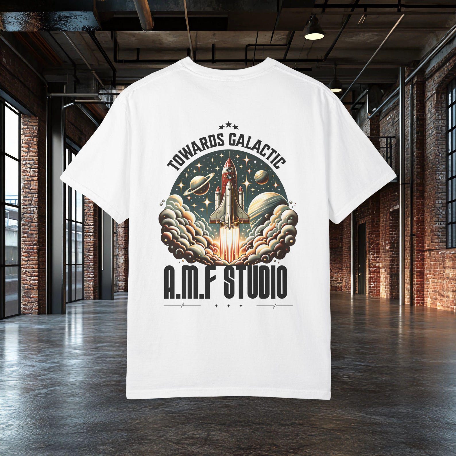 Rocket Launch T shirt, Space Exploration Shirt, Retro Space Tee, Galaxy Graphic Shirt, Astronaut Rocket Tee, Vintage Sci Fi 4XL