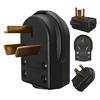 Industrial Strength NEMA 10 30P Plug Grounding Design PA66 Construction PD1030PA for Powerful Wiring Power Plug