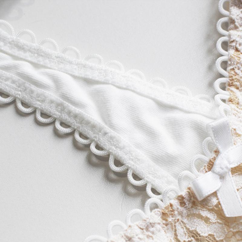 Sexy Eyelashes Lace Panties Women Underwear Low-waist Lingerie Embroidery Breathable Underpants Female G String Intimates