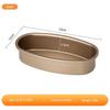 1Pcs Deep Cheese cake Mould Tin Metal Baking Accessories Nonstick Bakeware Oval Shape Baking Pan Bread Loaf Mold