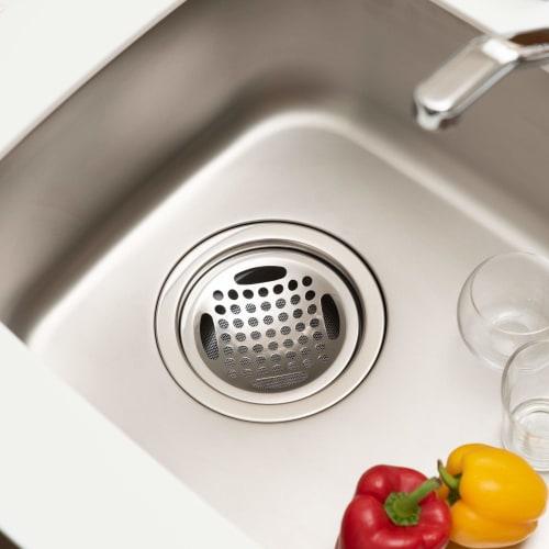 Belca Made in Japan Stainless Steel Drain Cover for Sinks, 14.5cm Diameter, 14.3cm Diameter x 1.6cm Height, SP-201T