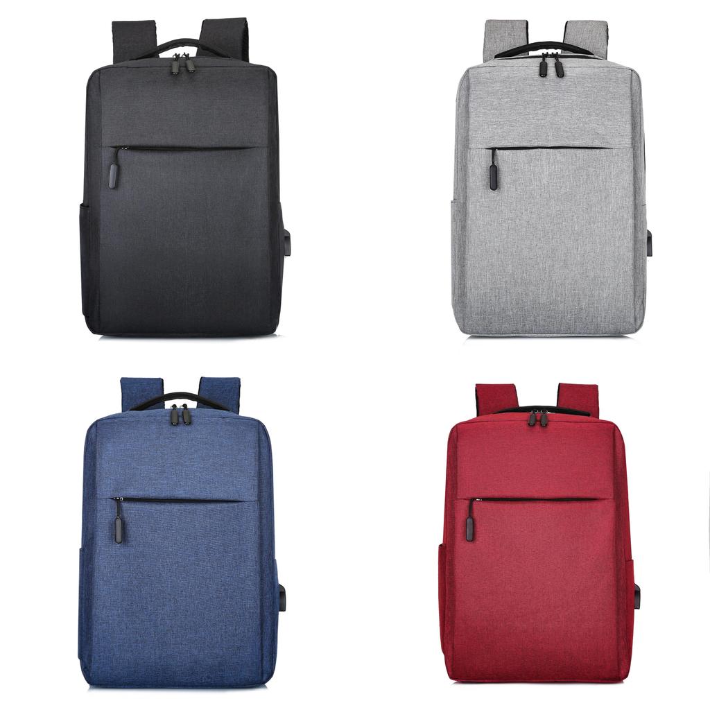 Minimalist Oxford Business Backpack With Waterresistant Material For Commuters And Students
